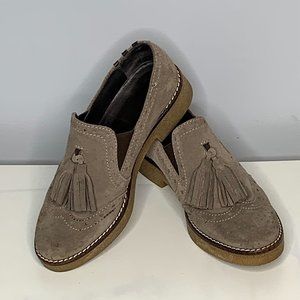 Suede Loafers